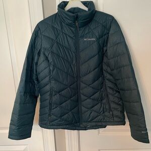Columbia Omni-Heat Women's Quilted Jacket - Dark Green